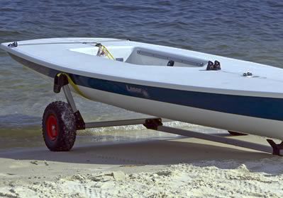 Seitech Beach Launching Dolly for Laser Sailboat