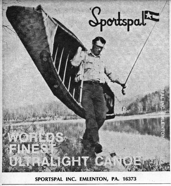Sportspal Advertisement from 1974