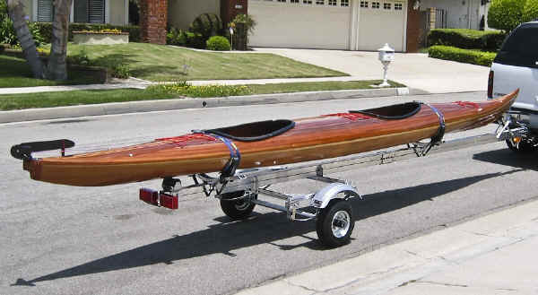 rowing shell trailer